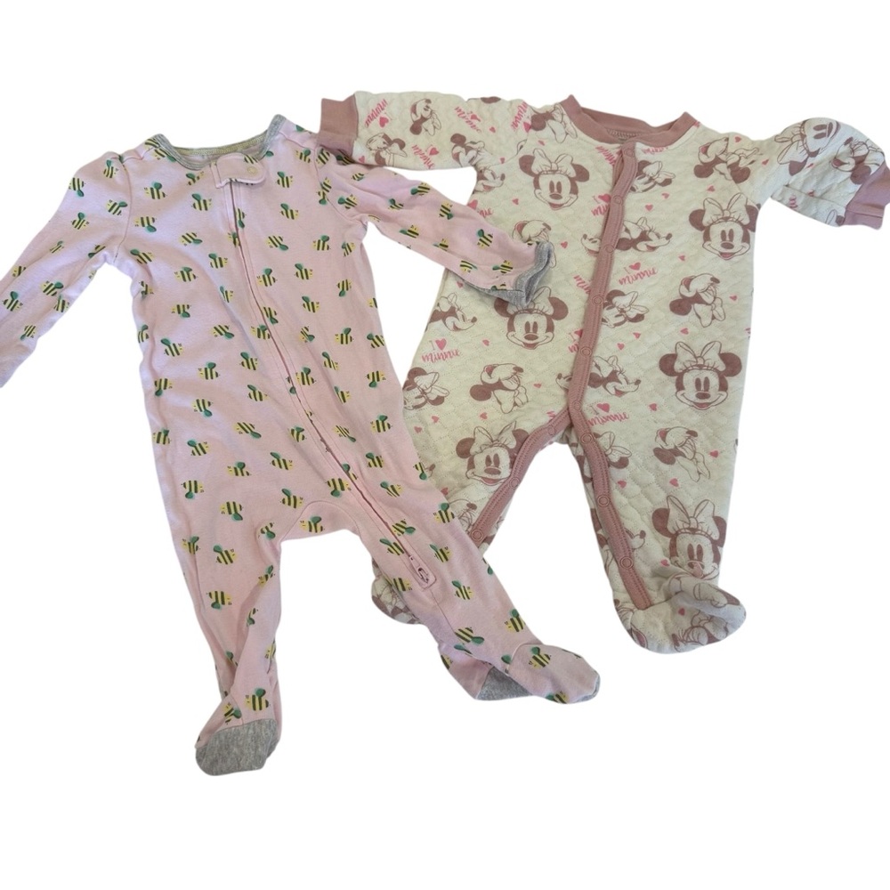 5 for $25!! Baby Girl 13 piece bundle 3-6 mo Disney Just One You Cloud Island - Picture 3 of 7